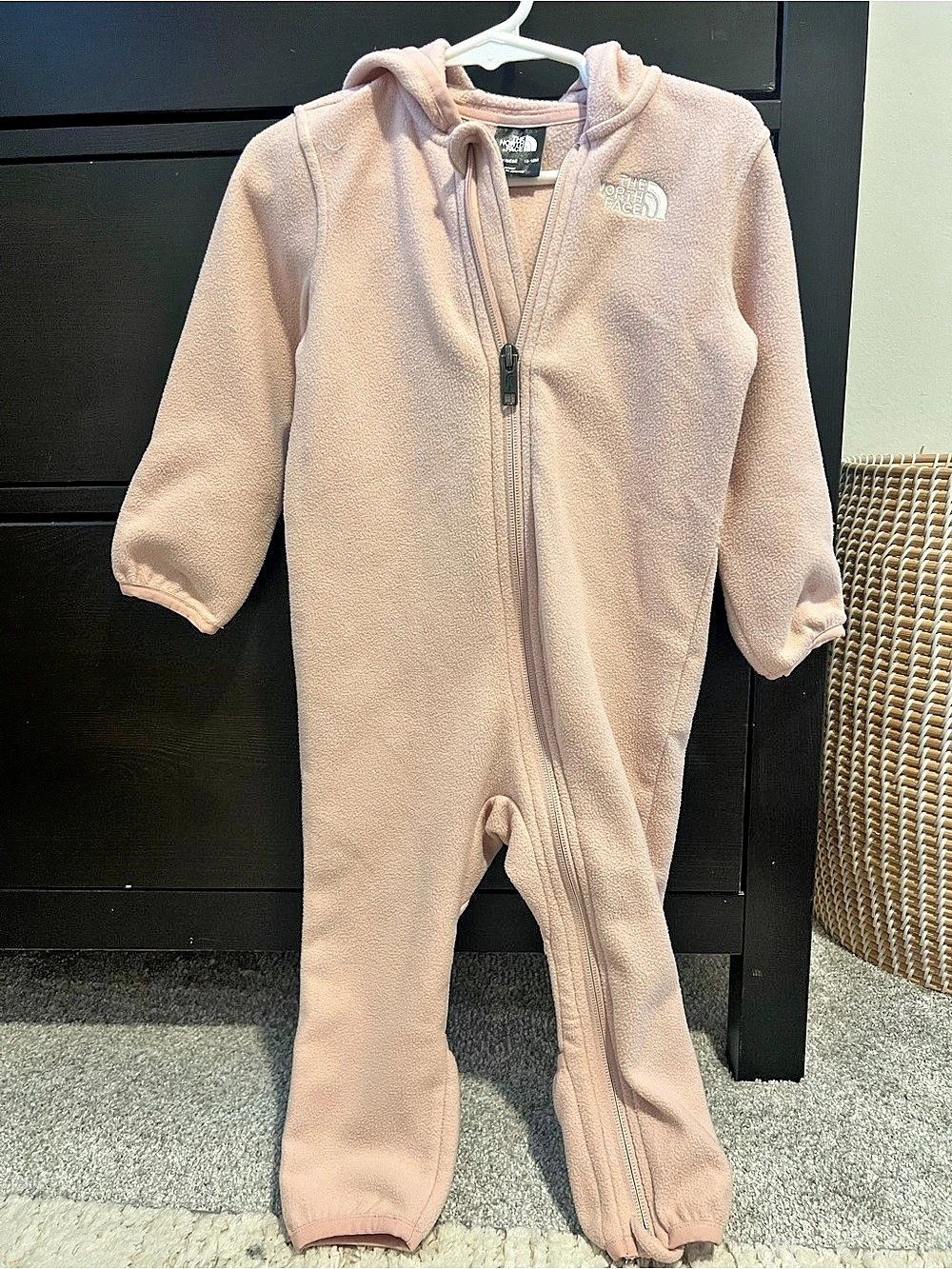 The North Face Infant Glacier Fleece Bunting Pink Baby 12-18M